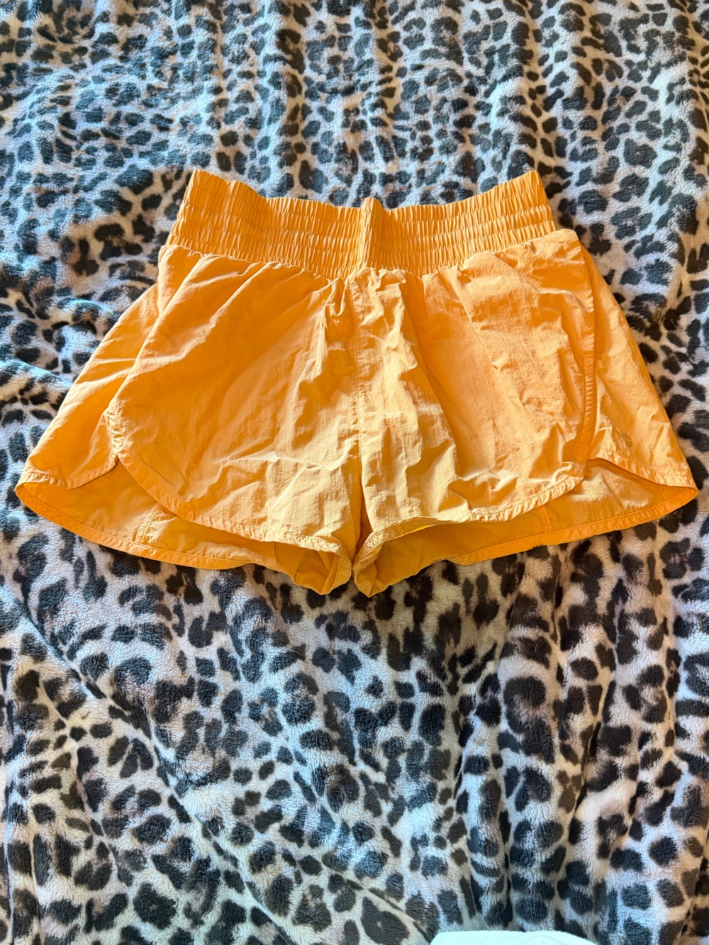 All in motion bright orange athletic shorts size extra small